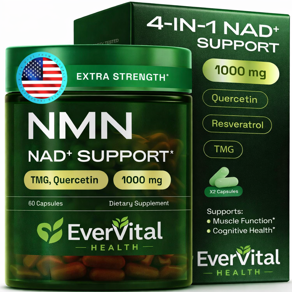 EVERVITAL NMN 4-IN-1 COMPLEX: THE COMPLETE NAD+ SUPPORT FORMULA