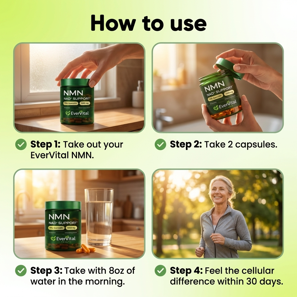 EVERVITAL NMN 4-IN-1 COMPLEX: THE COMPLETE NAD+ SUPPORT FORMULA